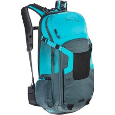 EVOC FR TRAIL 20 Protector mugursoma mugursoma velobraucieniem un takām (20L uzglabāšanas vieta, LITESHIELD muguras aizsargs TÜV/GS sertificēts, hidratācijas sistēmas ietilpība līdz 3L, izmērs: S, M/L)