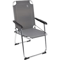 Bo-Camp alumīnija saliekamais makšķerēšanas/kempinga krēsls