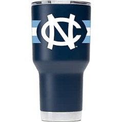 Gametime Sidekicks North Carolina Tumbler 30 Oz oficiāli licencēts 18/8 nerūsējošā tērauda dubultsiena vakuumizolēta UV LED apdrukāta logotipi bez svīšanas paliek karsts/auksts — 360 grādu ietīšana