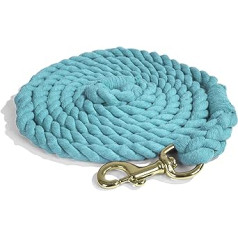 Intrepid International Heavy Duty Cotton Lead Rope with Brass Snap