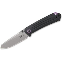 CRKT Montosa Pocket Knife Made of Steel and Fibreglass Reinforced Plastic in Black - 19.50 cm