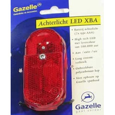 GAZELLE LED Rücklicht mit An-Aus Automatic mit Batterie - original Teil