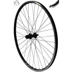 Redondo 28 collu aizmugurējā riteņa dobās kameras disks Shimano HB-T3000 rumbas melns