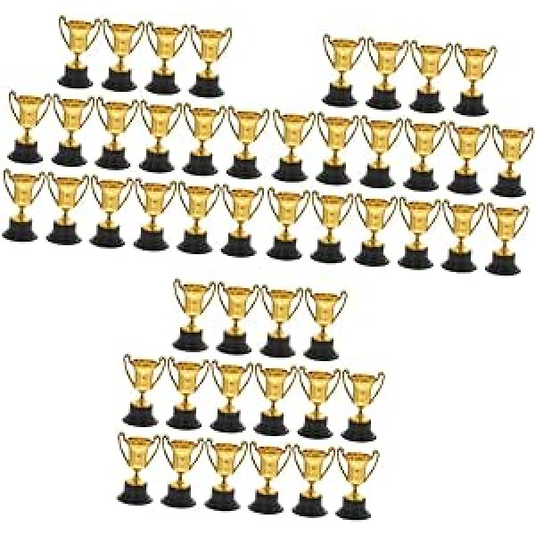 NUOBESTY komplektā ir 32 mini trofejas bērniem Beisbola balvas Balvas bērniem Puzle Rotaļlieta Futbola Kausa trofeja Balvas trofejas Rotaļlieta Bērnu trofeja Bērnu trofeja