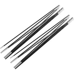 Tangxi Replacement Tent Poles, 4M Long Fibreglass Tent Poles, Outdoor Supports Awning Frame Kit