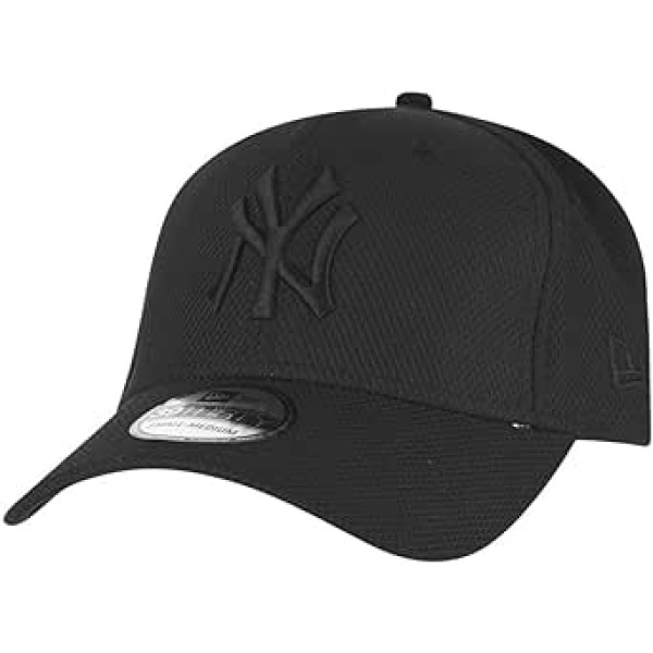 New Era — New York Yankees — 39thirty Flexfit vāciņš — Stretch Diamond — melns