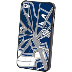 NHL Vancouver Canucks futrālis iPhone 4/4S — saplaisājis stikls