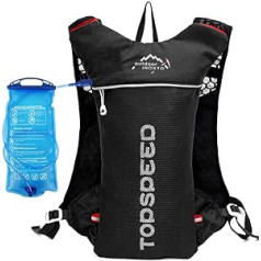 Tyuodna Hydration Pack 5 L viegla hidratācijas vestes mugursoma ar 2 l urīnpūšļa skriešanas vesti āra pārgājieniem, riteņbraukšanai kempingā, kāpšanai