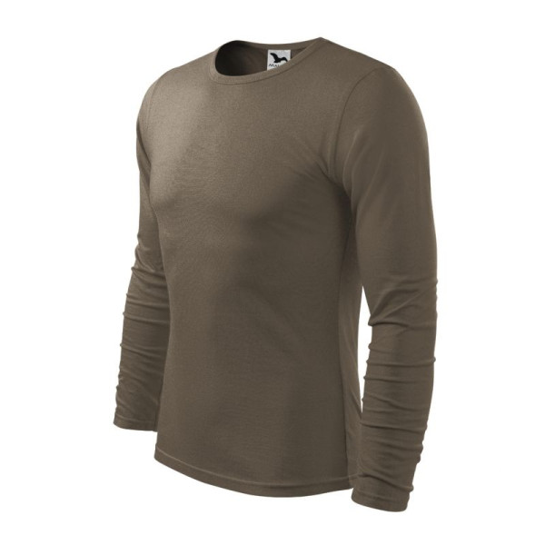 Malfini Fit-T LS M MLI-11929 armija / 2XL T-krekls