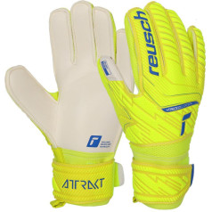 Reusch Attrakt Grip Evolution Finger Support M 52 70 810 vārtsargu cimdi 2001/11