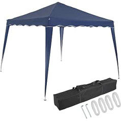 Casaria Pavillon Pop-Up 3x3m Farbauswahl UV-Schutz 50+ inkl. Tasche wasserdicht faltbar Faltpavillon Zelt Festival Capri