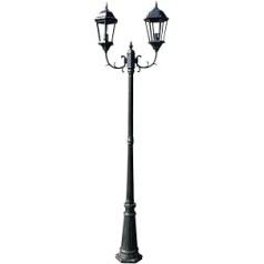 Brighton Garden Light Post 2-rokas 230 cm tumši zaļa