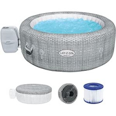 Bestway LAY-Z-SPA Honolulu AirJet Whirlpool, skersmuo 196 x 71 cm, apvalus