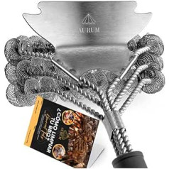 Aurum® Grill Brush, Grill Grill, Cleaning Oven, Barbecue Accessories, Grill Grill, Cleaning the Grill, Grill Cleaner, Grill Accessories, Wire Brush, BBQ