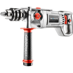 Graphite 1050W impact drill, 16 mm key chuck, speed I: 0-900 min, II: 0-2500 min?