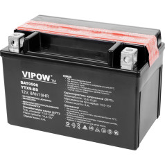 VIPOW MC type battery for motorcycles 12V 8Ah