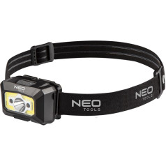 NEO USB uzlādējams priekšējais lukturis 250 lm COB LED + kustības sensors