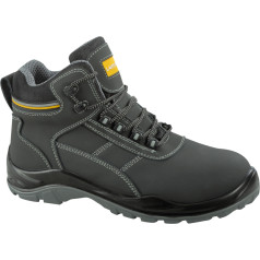 Black and yellow nubuck ankle boots, s3 src, 