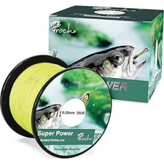 Croch Braided Fishing Line, 300 m / 500 m / 1000 m, strong PE Dynamix Line, Colourfast, 0.1-0.3 mm, 14-45 lb.