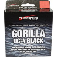 Tubertini UC 4 Gorilla Line 350 m - Monopavediens sliežu makšķerēšanai, 0,25 mm