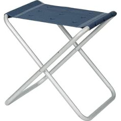 BERGER Camping Stool XL | Pārnēsājams saliekamais krēsls | Pārnēsājams krēsls Mini | Saliekamais krēsls (zils)