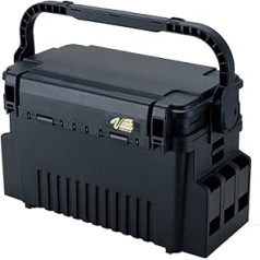 Meiho VS-7070 Black 35,6 x 18,6 x 21 cm — mākslīgo ēsmu un makšķerēšanas piederumu piederumu kaste, makšķerēšanas kaste piederumiem, ēsmu kaste, makšķerēšanas kaste