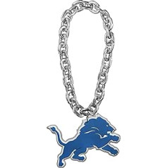 NFL Detroit Lions Detroit Lions NFL 3D fanķēdes magnēts, zils, viens izmērs