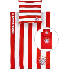 FC Bayern Munich gultas veļa sarkans/balts bebrs -