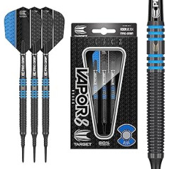 Target Darts Vapor 8 mīksts šautriņu komplekts, 80 % volframa