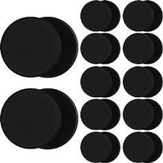 Wettarn 24 Pieces Core Sliders for Training Abdominal Exercises Gliding Discs Double Sided Workout Sliders Fitness Sliders Workout Equipment for Gym Floors Training Abdominal Muscles