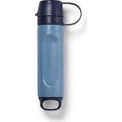 LifeStraw Peak sērija — individuālais ūdens filtrs — personīgais salmu ūdens filtrs pārgājieniem, kempingiem, ceļojumiem, izdzīvošanai un gatavībai ārkārtas situācijām. Noņem baktērijas, parazītus un mikroplastmasu