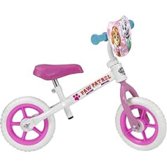 TOIMS 141 Pik&Roll Draisienne Paw Patrol Girls Balance Bike, balts, 10