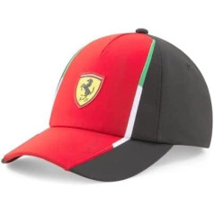 PUMA Scuderia Ferrari — 2023. gada komandas vāciņu kolekcija — sarkana — unisex