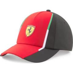 PUMA Scuderia Ferrari — 2023. gada komandas vāciņu kolekcija — sarkana — unisex