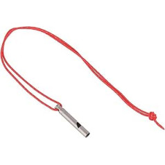 aorom Coach Whistle Survival Whistle Outdoor Camping Hiking High-Frequency Whistle with Rope