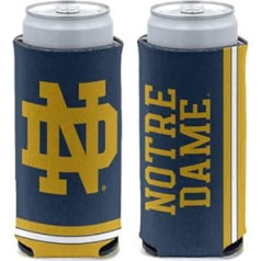 NCAA Notre Dame Fighting Irish Slim Can Cooler, komandas krāsas, viens izmērs