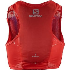 Salomon ADV Hydra Vest 4 skriešanas veste ar unisex pudelēm, komforts un stabilitāte, ātra mitrināšana, vienkāršība