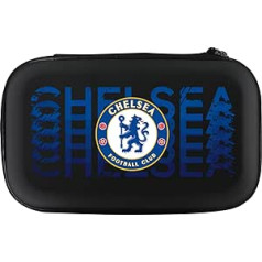 FOCO oficiāli licencēta Chelsea futbola kluba šautriņu futrālis Blues uzglabāšanas maciņš, pieejams dažādos dizainos, melns, bagāžas komplekts