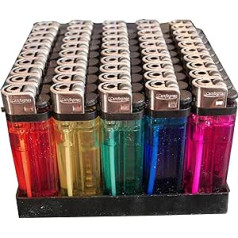 150 Disposable lighters with child safety lock.