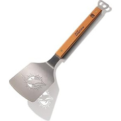 YouTheFan Dallas Cowboys NFL Classic Series Sportula nerūsējošā tērauda grila lāpstiņa, 18,5 x 4 collas