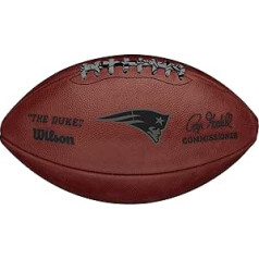 VILSONS Hercoga NFL komanda Metallic Football — New England Patriots