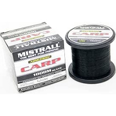 MISTRALL Admunson Carp Fishing Line Black 1000 m 0.25 - 0.40 mm