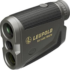 Leupold RX-1400I TBR/W Gen 2 ar lidojuma ceļa diapazona meklētāju, melns/pelēks