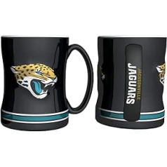 Boelter Brands NFL Jacksonville Jaguars 291682 kafijas krūze, komandas krāsa, 400 ml