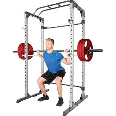 Fitness Reality 810XLT Super Max Power Cage, izturīga spēkstacija ar 363 kg kravnesību