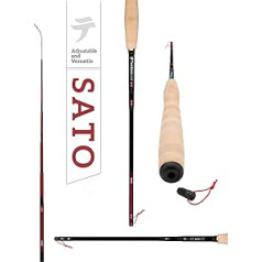 Tenkara Sato Fly Fishing Rod Multi-Size Telescopic (10'8 , 11'10 , 12'9 )