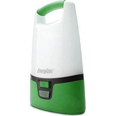 Energizer LED Camping Lamp Vision Recharge Lantern for Camping, Hiking, Emergency, Green