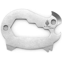 Kizer Unisex - Adult Peccary Metric Tool, Silver, 34