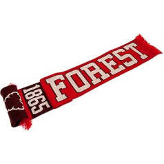 Notingemas Forest FC šalle - zelta un melna - 152 cm x 18 cm, zelta un melna