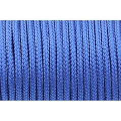 Kletterseile 3 Strang 2mm Core Outdoor Camping Seil Parachute Kabel Lanyard Zelt Multifunktions Corda (Color : Blue, Length(m) : 50meters)